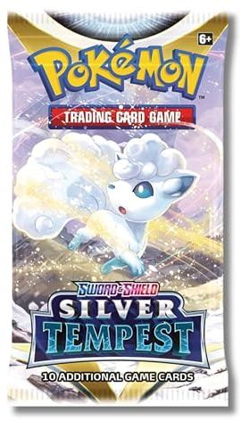 Pokemon Schwert & Schild Silver Tempest Booster Pack | Alolan Vulpix