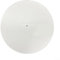 30,5 cm Acryl-Schleifmatte für Phonograph-Plattenspieler, Vinyl, 3 mm, antistatische LP-Matte, Acryl-Plattenspieler-Unterlage für Vinyl-LP-Plattenspieler (weiß)