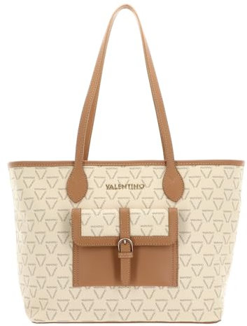 VALENTINO Liuto Shopper Ecru/Multicolor