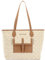 VALENTINO Liuto Shopper Ecru/Multicolor
