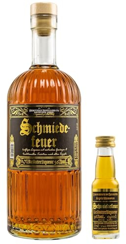 Hammerschmiede Schmiedefeuer 56% Vol. 0,7 Liter (neues Design) incl. Miniaturflasche 0,02l vom Schnapsbaron®