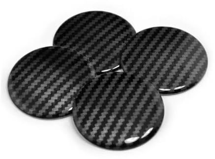 4 Stück Radnabenkappen für Audi A1 A3 A4 A5 A6 A7, Felgendeckel Felgenkappen Nabenkappen Nabendeckel Radnabenabdeckung Radnabendeckel Reifen Felgen Aufkleber,64mm