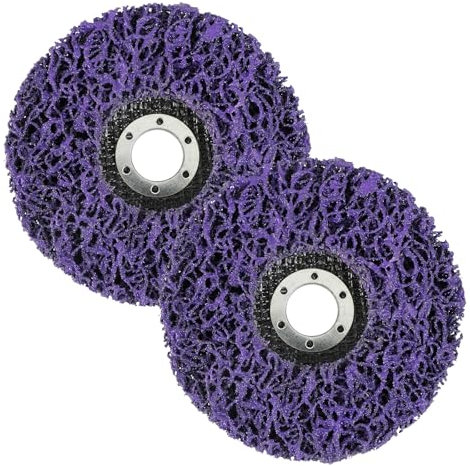 2 Stück Radnabenschleifer, Csd Scheibe, 125mm, Negerkeks, Schleifscheiben für Winkelschleifer Scheiben, Schleifscheibe, Winkelschleifer 125 Scheiben, Lila