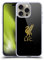 Head Case Designs Officially Licensed Liverpool Football Club Gold Logo On Black Liver Bird Soft Gel Case Compatible With Apple iPhone 16 Pro Max