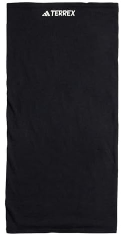 adidas Unisex TERREX MERINO NECK GAITER, Black/White, L