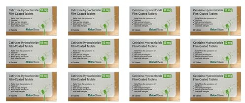 Hayfever and Allergy Tablets, 12 Months Supply, 360 Tablets