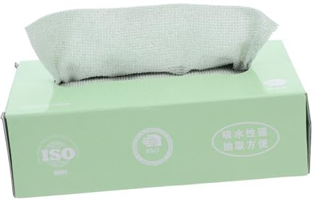 Cabilock 1 Box Removable Dishcloth Washcloth Dish Cloth Towels Dishcloths for Washing Dishes Dish Wash Cloths Dish Rags for Washing Dishes Kitchen Cleaning Rugs Light