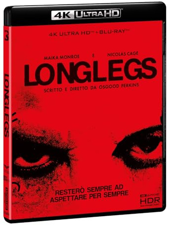 Blu-Ray 4K Uhd Longlegs (4K Ultra Hd+Blu-Ray Hd)