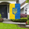 Ukraine Flagge Garten Ukrainische Blau Gelb Nationalflaggen Resistent Hofschild Doppelseitige Flaggen Innen und Außen Dekorative Flaggen