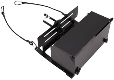 JTLB Porte-téléphonie de Clôture en Acier avec Pince de Banque électrique, Sunshade, pour Les événements Sportifs