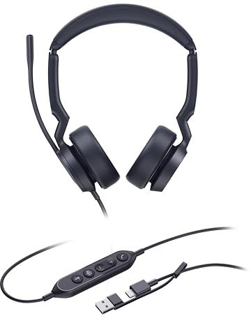 Yealink Headset UH44 Dual Teams USB-C/A