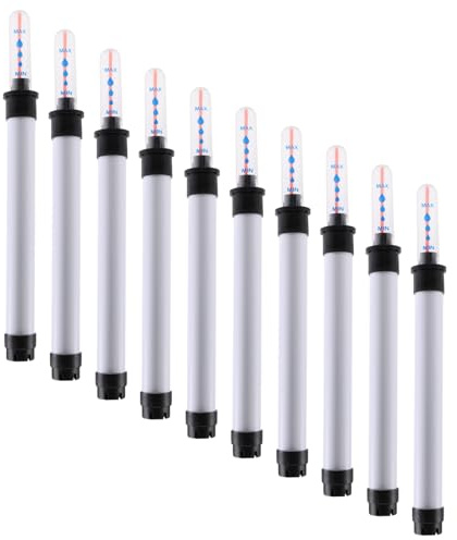 omolly Pack of 10 Soil Moisture Meter, 20 cm Plant Water Level Indicator, Water Level Indicator, Soil Moisture Meter, Sensor