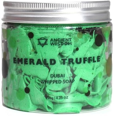 Dubai Whipped Soap - Emerald Truffle 120g