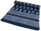 GURU SHOP Blockdruck Tagesdecke, Bett & Sofaüberwurf, Handgearbeiteter Wandbehang, Wandtuch - Design 12, Baumwolle, Size:Single 150x200 cm