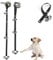 Pack of 2 Upgraded Puppy Bells Doorbells for Door Knob, Dog Bells for Potty Training-Louder Jingle, Bigger Bells for Puppies Pep Doggy Canine Pooch Pet Hound Cat, Cool Unique Gift for Dog Lover