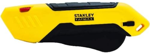 STANLEY Fmht10369-0 Couteau De Sécurité Bi Matière À Lame Gâchette Et Lame Auto-Rétractable Gamme FatMax
