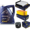 Filter Set Inspektionspaket 5 Liter MANNOL Motoröl Defender 10W-40 API SL/CF SCT Germany Innenraumfilter Luftfilter Ölfilter