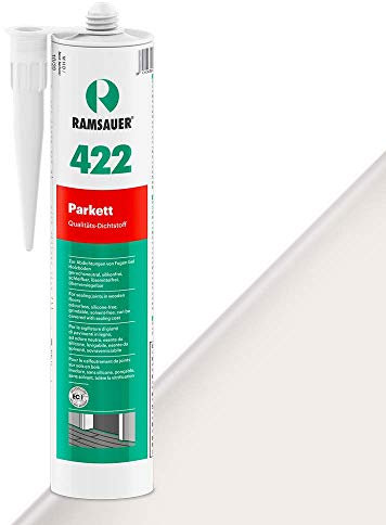 Ramsauer 422 Parkett Acryl - Fugendichtstoff für Holzböden (Weiss)