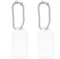 Agatige 2pcs Hearing Aid Battery Boxs,Portable Amplifier Battery Caddy Plastic Button Storage Case Holder Box