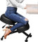 Himimi Ergonomischer Kniestuhl mit dickem Memory-Schaumkissen, höhenverstellbarer Bürohocker, Kniestützstuhl zur Linderung von Rückenschmerzen und Verbesserung der Körperhaltung, Bremsrollen, für