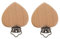 2 Premium Schnullerclips natur Herform - Holzclip schadstofffrei speichelfest Schnullerketten Nuckelclip Clip für Baby Kleinkind Schnullerclip Nuckel Babyclip