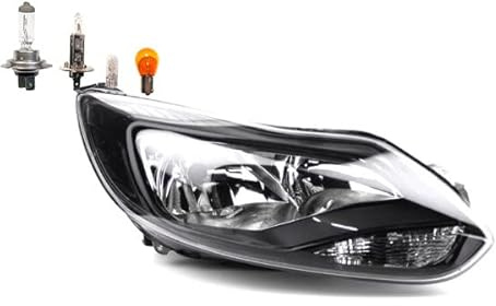 Johns, Scheinwerfer Halogen passend für Ford Focus 11 04/2011-09/14 Rechts Leuchtmittel