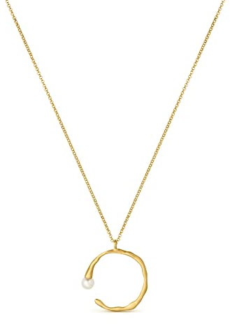 JOI D'ART ECLAT GOLDENE HALSKETTE | Entworfen von Joidart | Eclat-Kollektion | 24K vergoldetes Metall | Murano-Glas