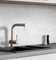 MyMaxxi Küchenrückwand Folie selbstklebend matt - einfache Montage ohne Bohren 0,4mm stark Versteift - Motiv Beton Grau 60cm hoch - Spritzschutz Küche Klebefolie ? Betonoptik 280 x 60cm