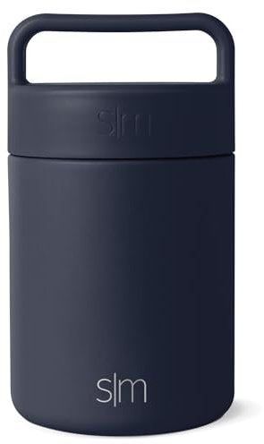 Simple Modern Tarro Térmico para Alimentos Calientes | Acero Inoxidable Recipiente para Almuerzo de Alimentos Calientes | Provision | 350ml | Deep Ocean