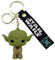 AUTOZOCO Yoda Schlüsselanhänger, Star Wars Schlüsselanhänger, Cartoon Schlüsselanhänger, Yoda Anhänger, Yoda Schlüsselhalter, Schlüsselanhänger kompatibel mit Star Wars, Schlüsselanhänger 3D Yoda,