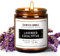 Hochwertige Eukalyptus- und Lavendel-Duftkerzen, Sojawachskerzen, Aromatherapie-Kerzen für Stressabbau, Meditation, Yoga, Entspannung, Spa, 400 ml, natürliche Glaskerzen für Zuhause, Männer, Frauen,