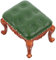 UPKOCH Miniatur Wohnzimmer Hocker PVC Dekorative Mini Hocker Für Puppenhaus Miniatur Landschaft Zubehör