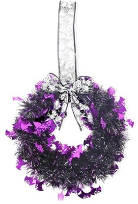 Osterhase Groß Draußen Tür Dekoration Anhänger Festival Simulation Reben Ring Kürbis Fledermaus Wolle Streifen Kranz Ornamente Strohkranz 80 cm Durchmesser (B, 30x30cm)