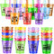36pcs Shot Glasses,Colorful Shot Glass on Beaded Necklace,Party Shot Glass,Shot Cups Necklace Beads for Birthday Wedding Team Groom Bride Festival Party Favor Supplies(Multi Color-12 Style)