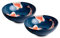 Koi-Bowls- ASIATICA | Ramen Bowl Porzellan-Schalen, versch. Größen | Hochwertige asiatische Schüssel für Reis, Nudeln, Tapas, Udon, Müsli, Suppen - Made in Japan (2er Set Bowl Ø21,5 cm | H8 cm)