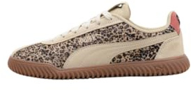 PUMA Damen Club Kayzer Animal Flair 39, Toasted Almond Black Gold Beige