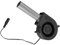 SELVFZ Ventilateur multifonction 9733 12 V avec tube en acier inoxydable pour barbecue, poêle à charbon et applications de refroidissement