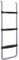 SPORTNOW Scaletta per Trampolino Elastico in Acciaio con 2 o 3 Scalini, Scala per Tappeto Elastico con Altezza Regolabile e Aggancio Universale, 97x32cm, Argento