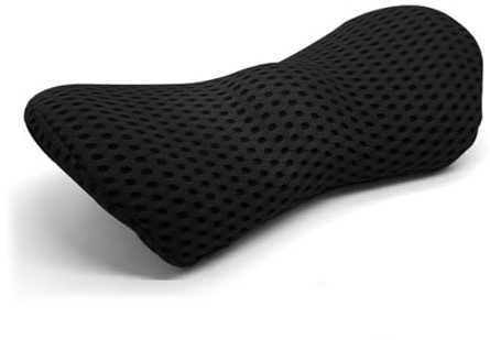 Lendenwirbelkissen, Lendenkissen aus Memory Foam, Lendenwirbelstützkissen zum Schlafen 46x23x11cm, Rückenschmerzen kissen für Bett/Stuhl/Autositz/Bürostuhl, zur Schmerzlinderung im unteren Rück