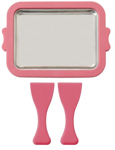 Hausgemachte Eismaschine, hausgemachte Eiscreme-Instant-Pfanne/Rolle | -Maschine, Lebensmittelqualität Edelstahl-Rollmaschine für Zuhause
