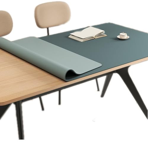 GYYFQH Silikon-Tischmatte Tischdecke Aus Mikrofaser-Silikon Wasser- Und Ölbeständige Tischdecke Langanhaltendes Anti-Chili-Öl Isolierte Schreibtisch-Schutzunterlage(C,70×120cm)