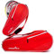 Athletico 3 Tennisschlägertasche | Gepolstert zum Schutz von Rackets & Lightweight | Tennisprofi oder Tennisanfänger | Unisex-Design für Männer, Frauen, Jugendliche und Erwachsene (rot)