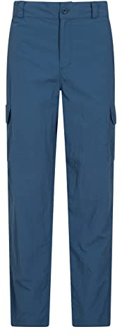 Mountain Warehouse Explore Mens Trousers - Shrink & Fade Resistant Hiking Pants, Quick Dry with Multiple Pockets - Spring Summer, Walking, Outdoors & Trekking