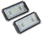GOFORJUMP 6000K weiße LED-Kennzeichenbeleuchtung für B/MW E46 325 330 2D 2Door Coupe 04-06