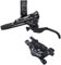 SHIMANO Deore XT BR-M8120/BL-M8100 XT 4 pot bled brake lever/post mount calliper, rear left,Black