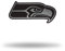 Rico AEM2901 Seahawks Antik-Nickel-Auto-Emblem