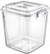 Bargain House 70 Litre storage box Air tight Plastic Pantry Box Transparent with Clip Handle, BPA Free, Kitchen Storage Containers for Food, Flour, Biscuits, Pet Food, Flour, Baking items (Pack of 1)