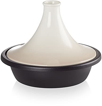 Le Creuset Tajine in Ghisa, 31 cm, Bianco Meringue, 25138317160422