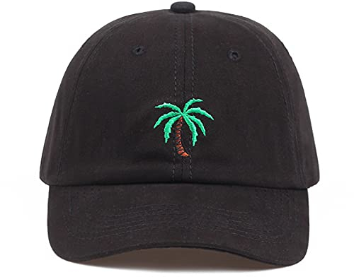 NA Baseball Kappe Baseballmütze Stickerei Palmen Gebogene Papa Hüte Nehmen Sie Eine Reise Baseballmütze Kokospalmen Hut Strapback Hip Hop Cap Verstellbar