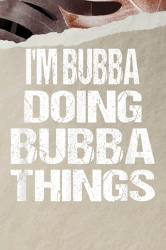 Garden Planting Task - I'm Bubba Doing Bubba Things Vintage First Name